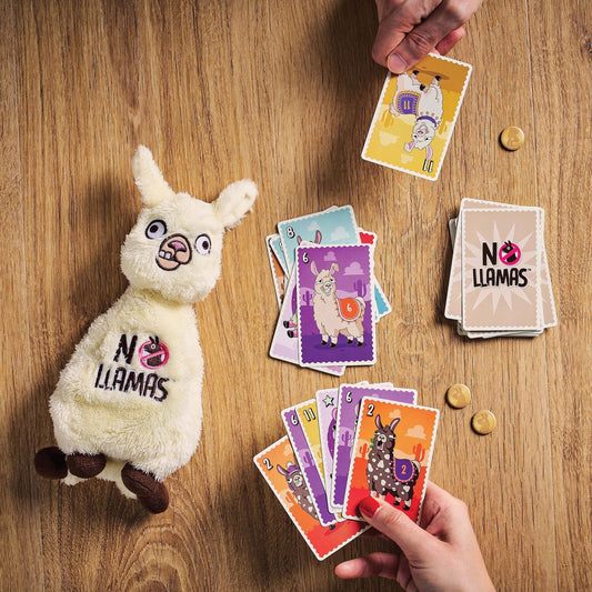 No Llamas card game