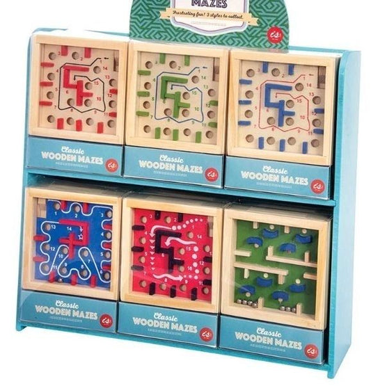 Classic Wooden Mazes